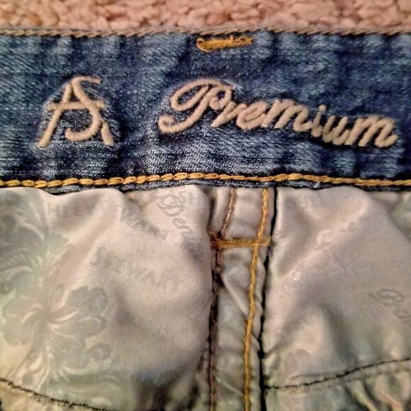 Ashley Stewart Jeans Women Plus Size 24W Denim Straight Leg High Rise - Picture 10 of 14